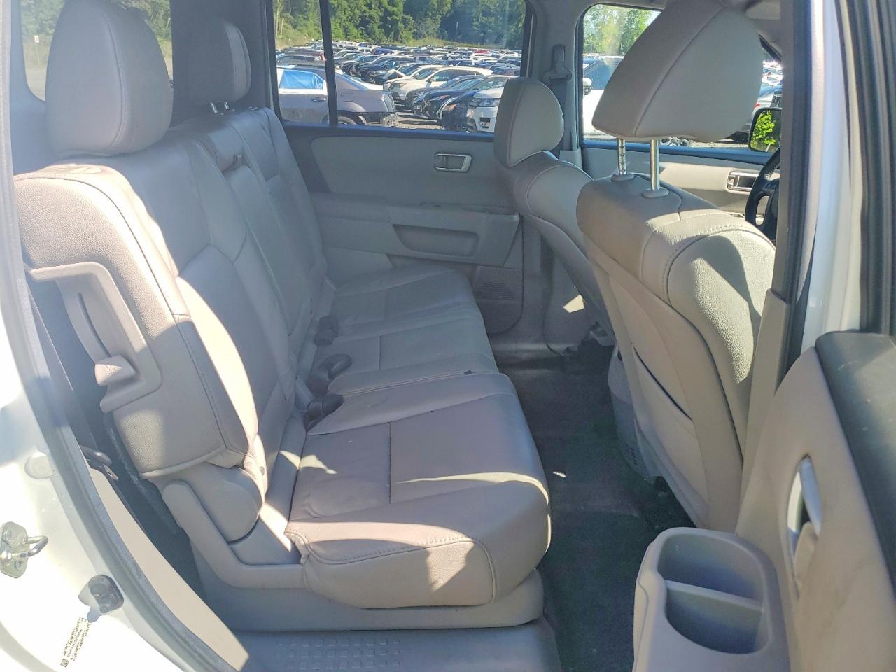 2012 Honda Pilot Exl White vin: 5FNYF4H50CB086280