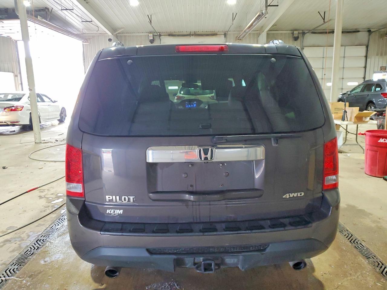 2013 Honda Pilot Exl Gray vin: 5FNYF4H50DB004792