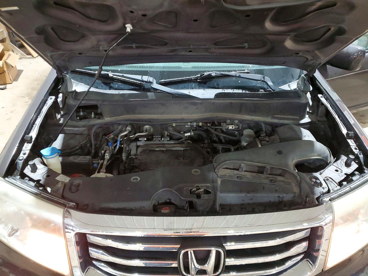 2013 Honda Pilot Exl Gray vin: 5FNYF4H50DB004792