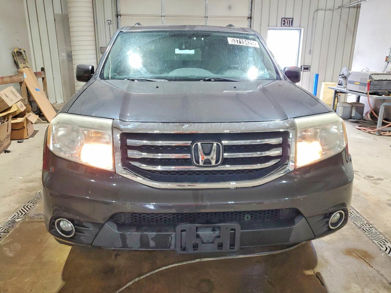 2013 Honda Pilot Exl Gray vin: 5FNYF4H50DB004792