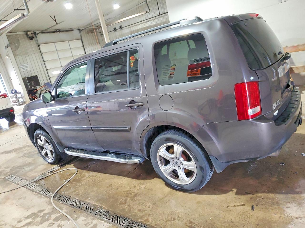 2013 Honda Pilot Exl Gray vin: 5FNYF4H50DB004792