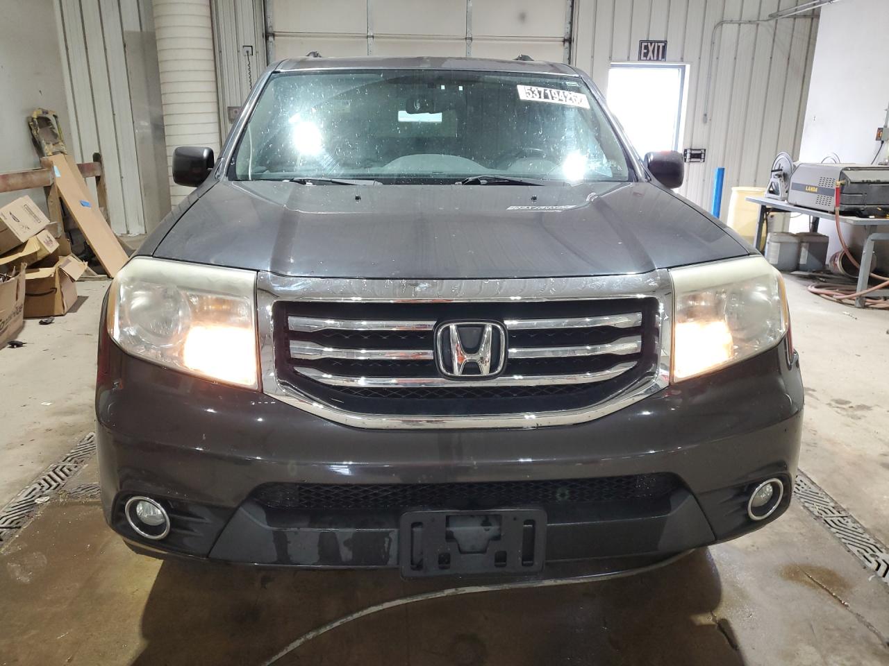 2013 Honda Pilot Exl Gray vin: 5FNYF4H50DB004792 Damage: Left Head Lamp, Faded, Repair Required