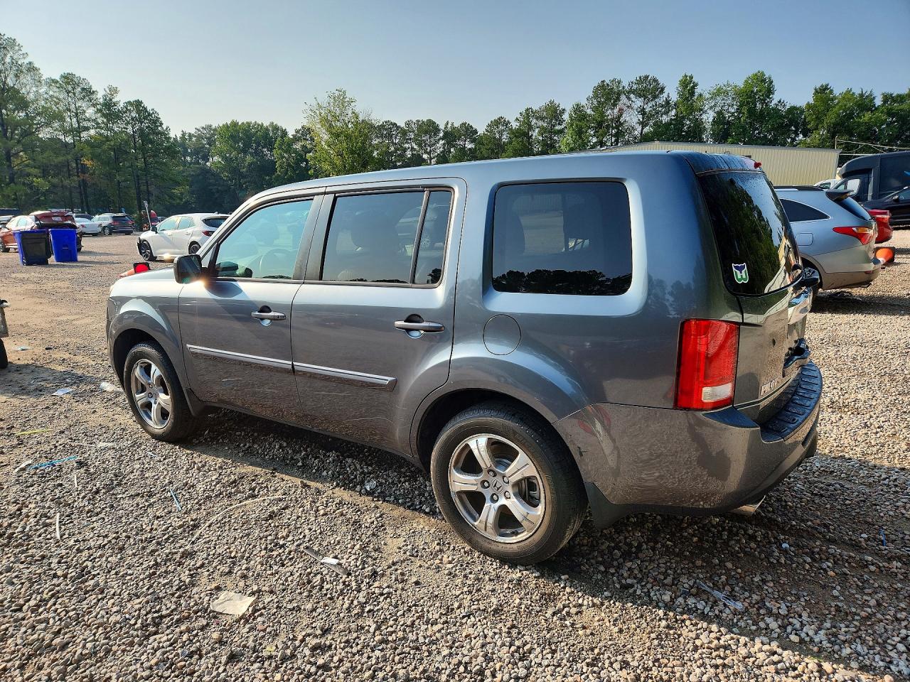 2013 Honda Pilot Exl Gray vin: 5FNYF4H50DB016991