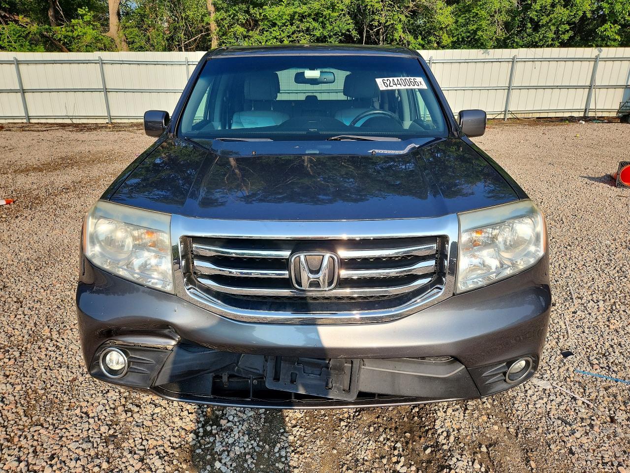 2013 Honda Pilot Exl Gray vin: 5FNYF4H50DB016991