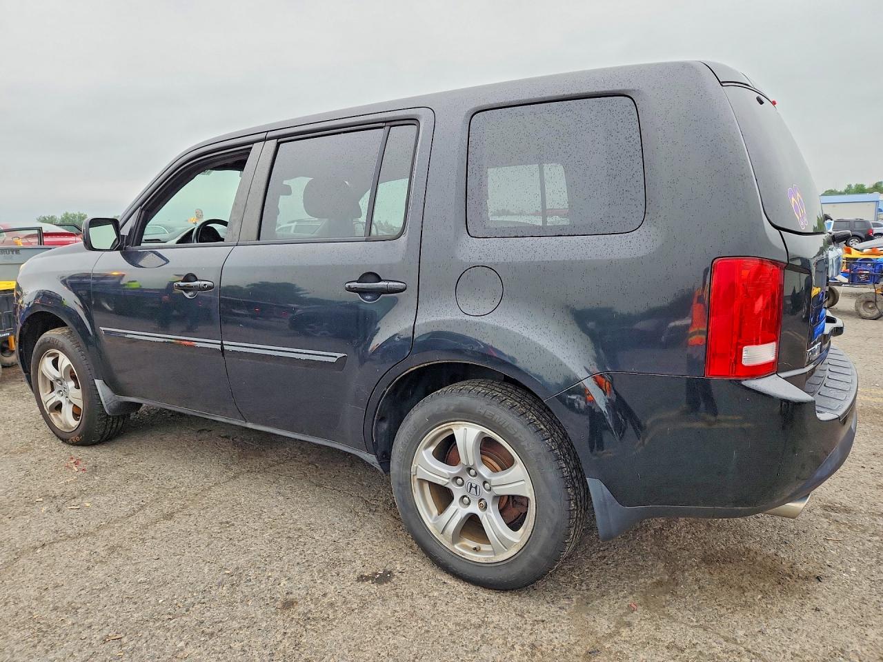 2013 Honda Pilot Exl Black vin: 5FNYF4H50DB023326