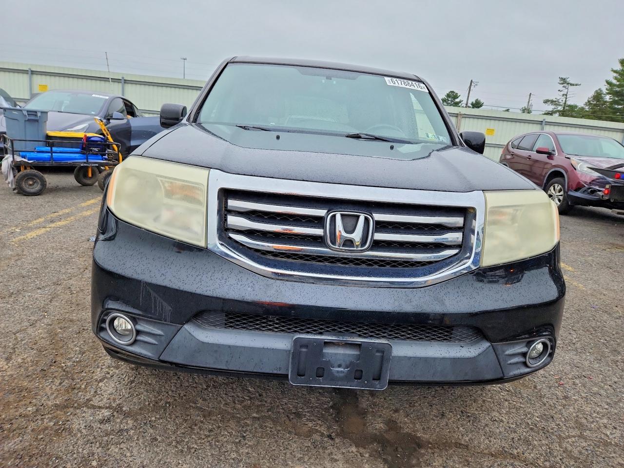 2013 Honda Pilot Exl Black vin: 5FNYF4H50DB023326