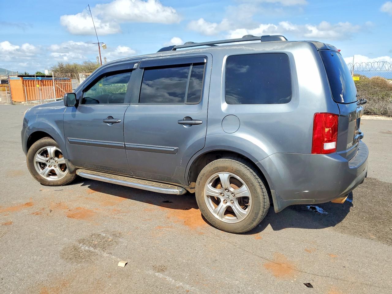 2013 Honda Pilot Exl Gray vin: 5FNYF4H50DB032429