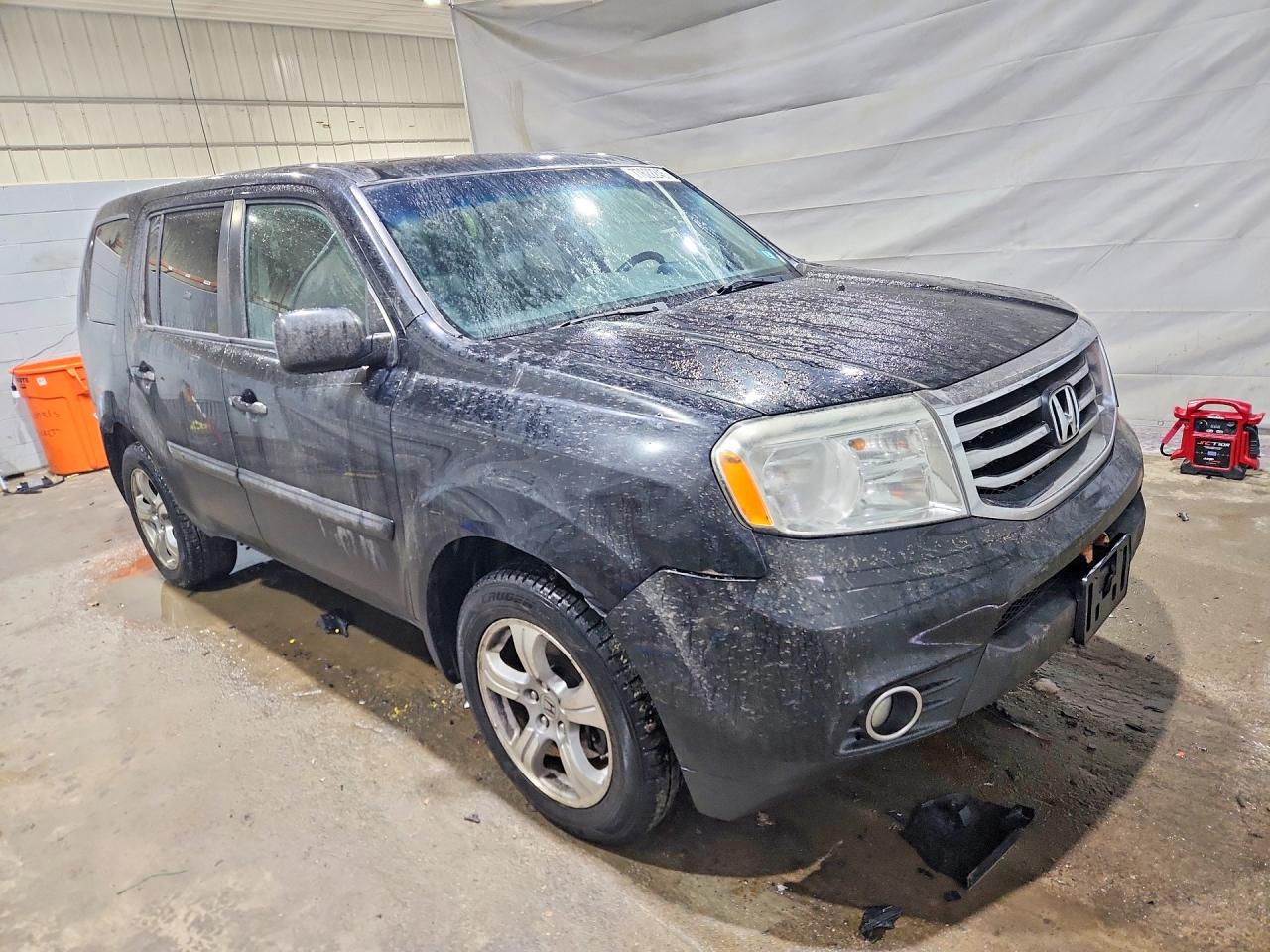 2013 Honda Pilot Exl Charcoal vin: 5FNYF4H50DB058836