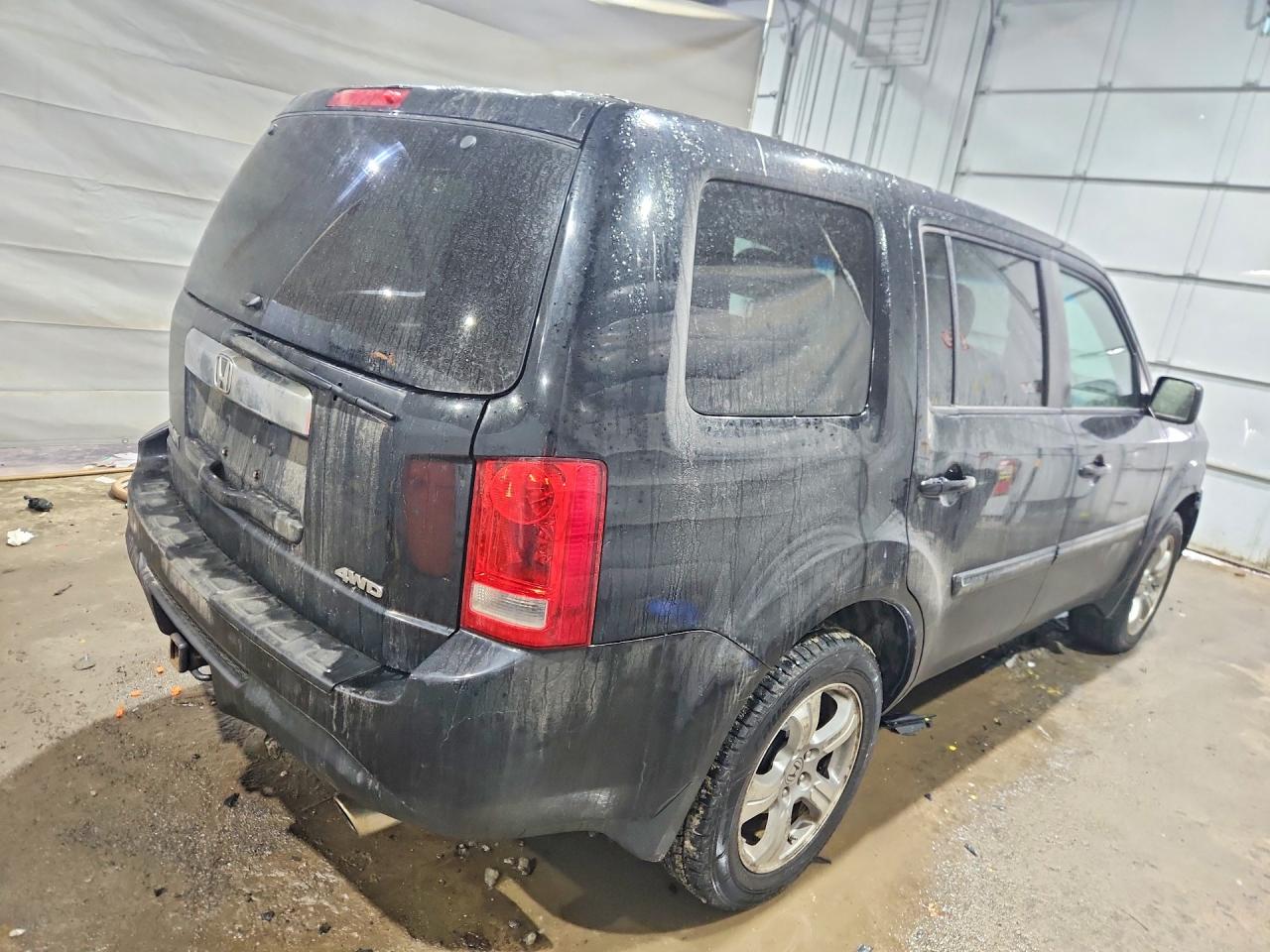 2013 Honda Pilot Exl Charcoal vin: 5FNYF4H50DB058836