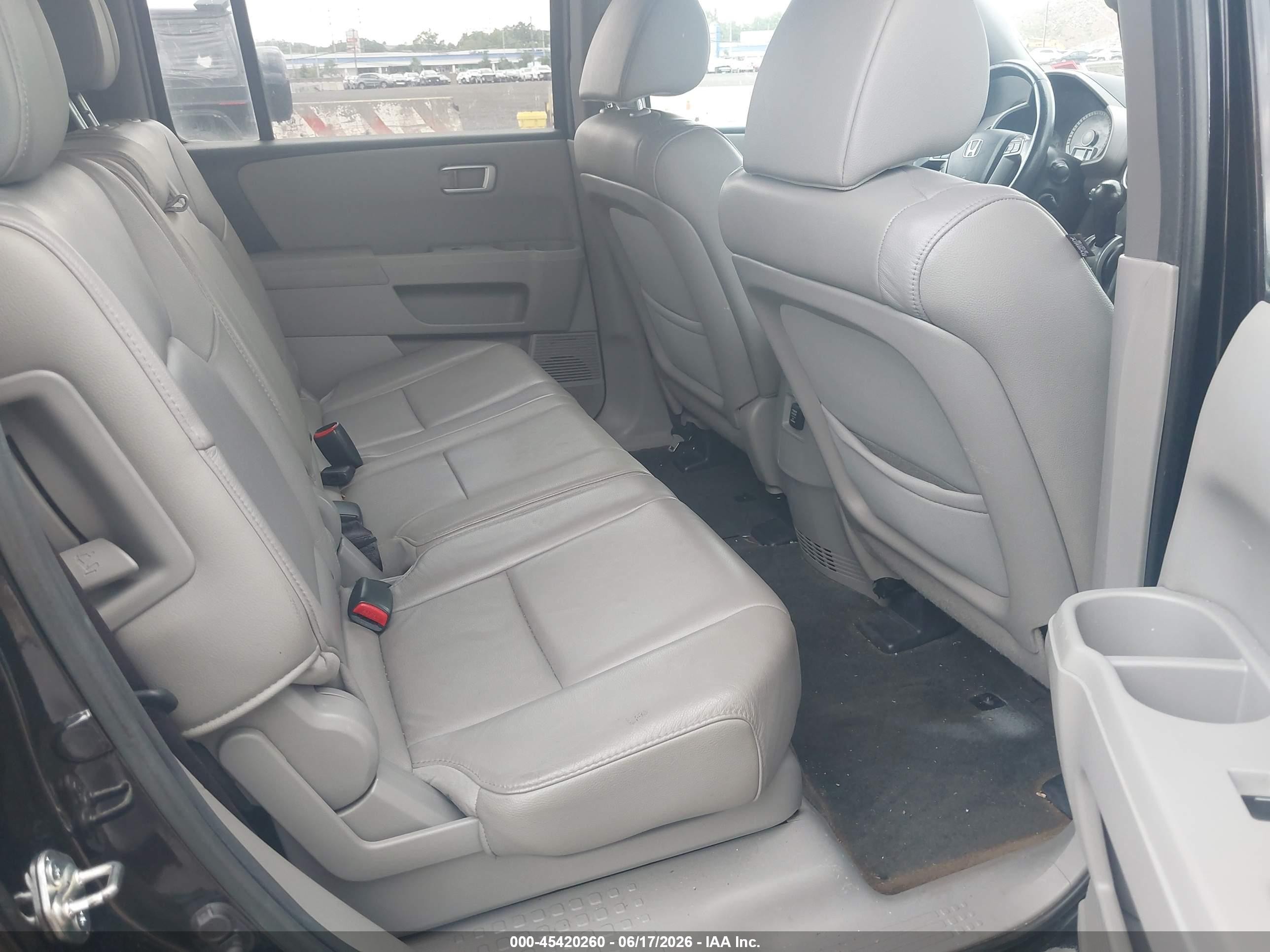 2013 Honda Pilot Ex-l Black vin: 5FNYF4H50DB075541