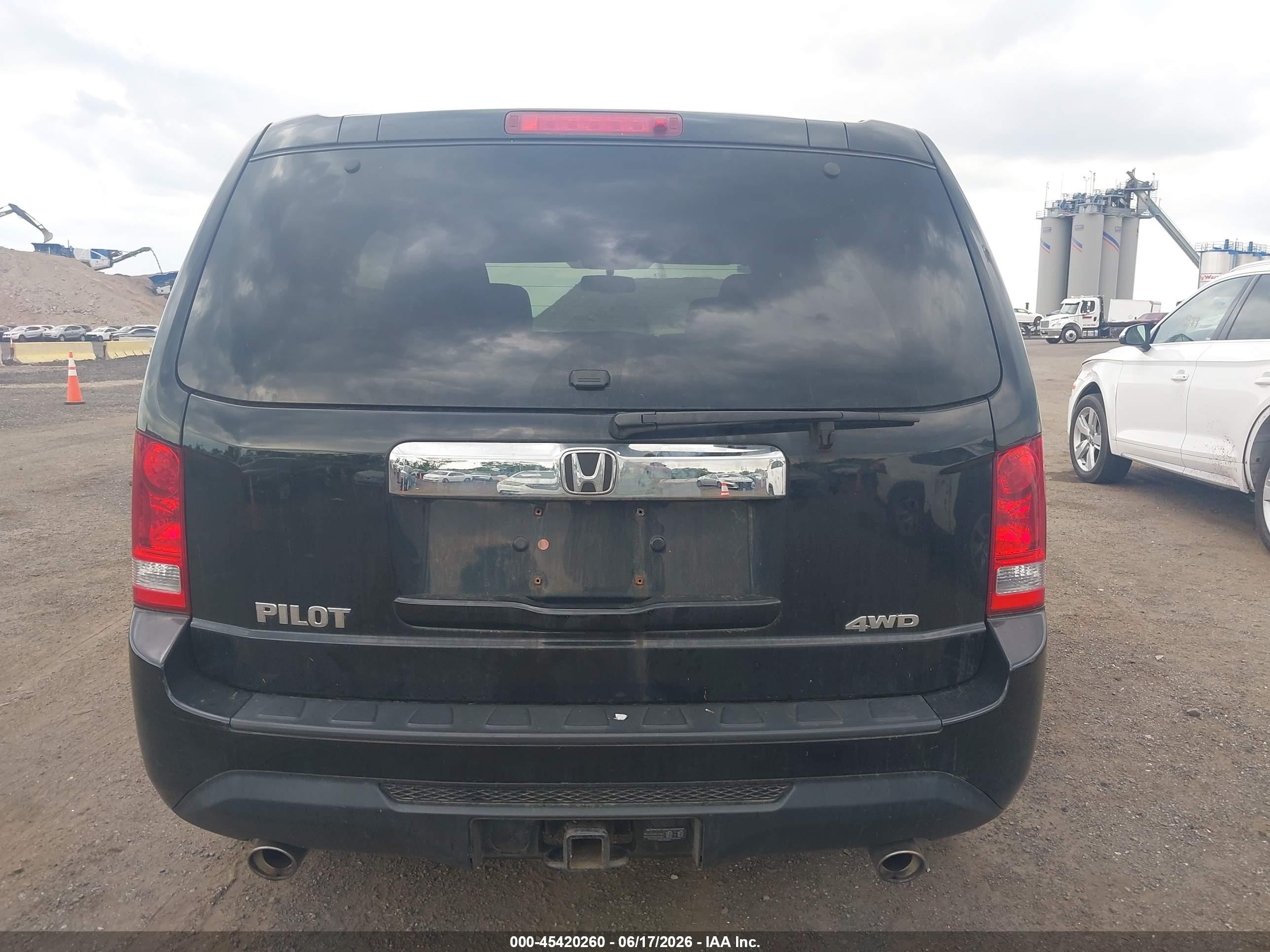 2013 Honda Pilot Ex-l Black vin: 5FNYF4H50DB075541