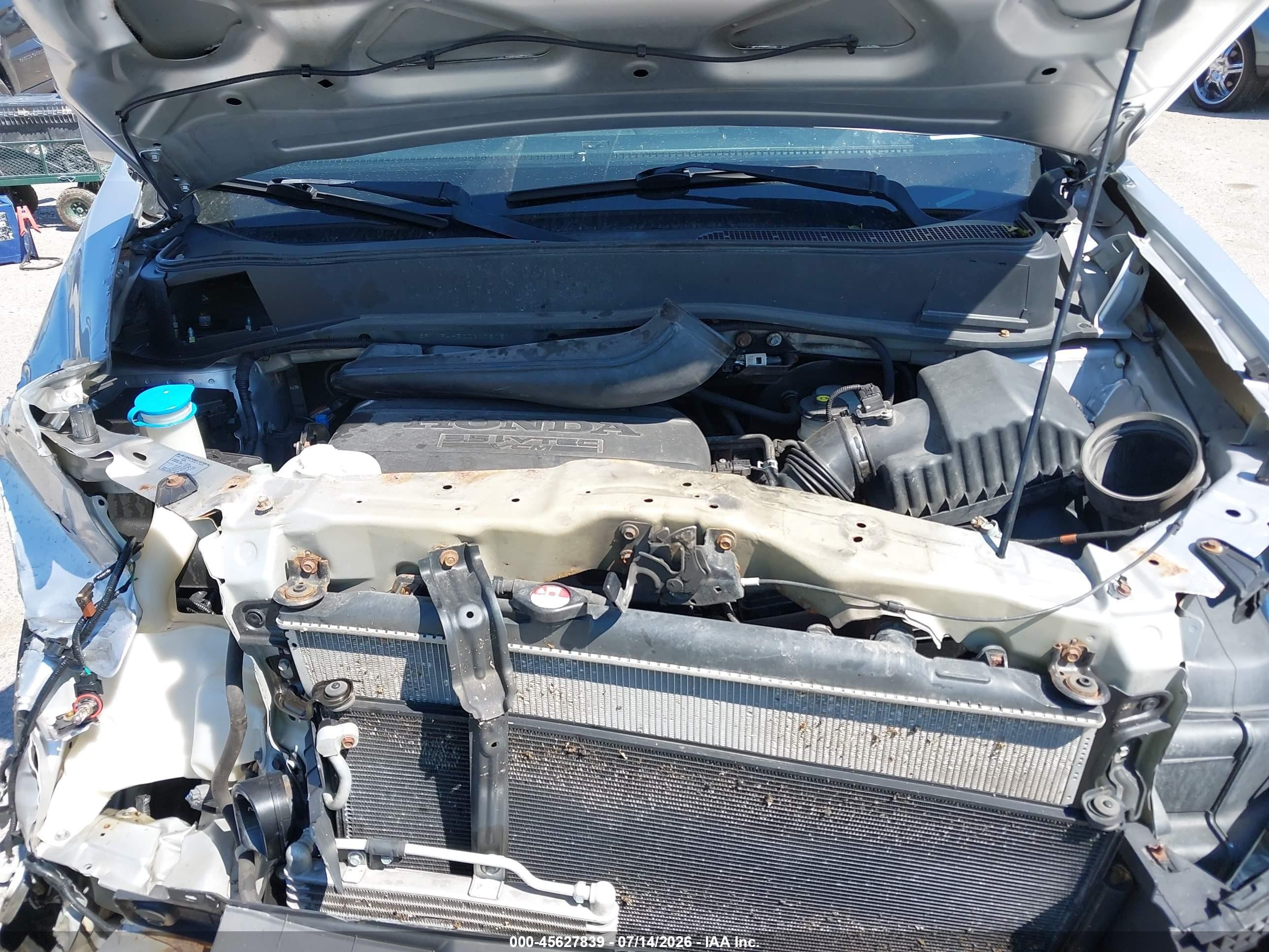2013 Honda Pilot Ex-l Серый vin: 5FNYF4H50DB075751