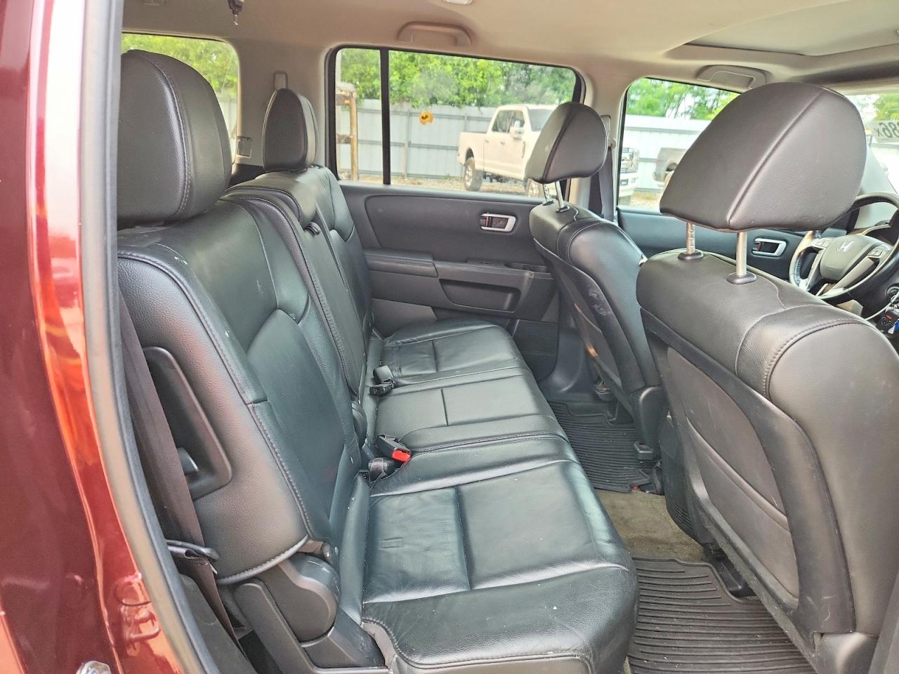 2013 Honda Pilot Exl Burgundy vin: 5FNYF4H50DB081484