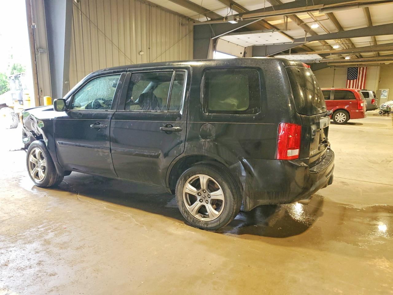 2014 Honda Pilot Exl Black vin: 5FNYF4H50EB006253