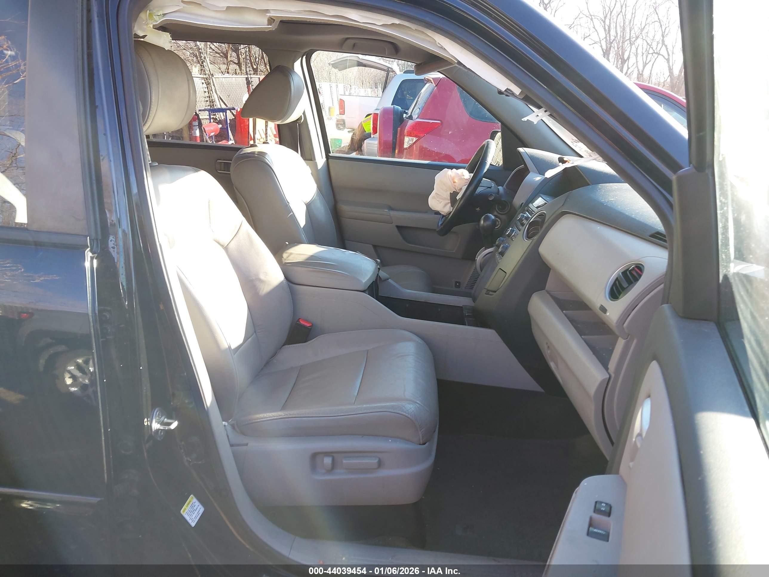 2014 Honda Pilot Ex-l Черный vin: 5FNYF4H50EB009721