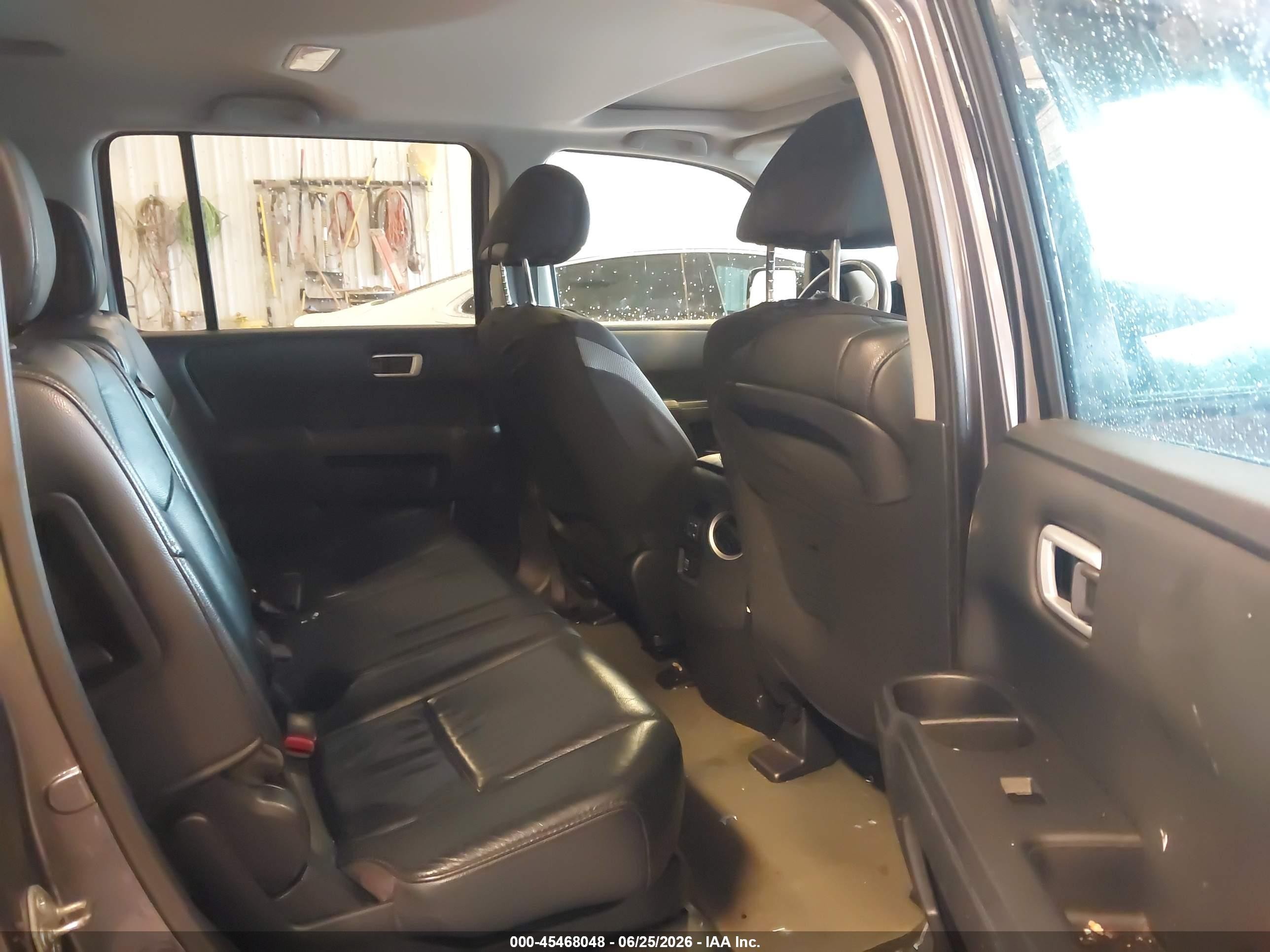 2014 Honda Pilot Ex-l Серый vin: 5FNYF4H50EB023005