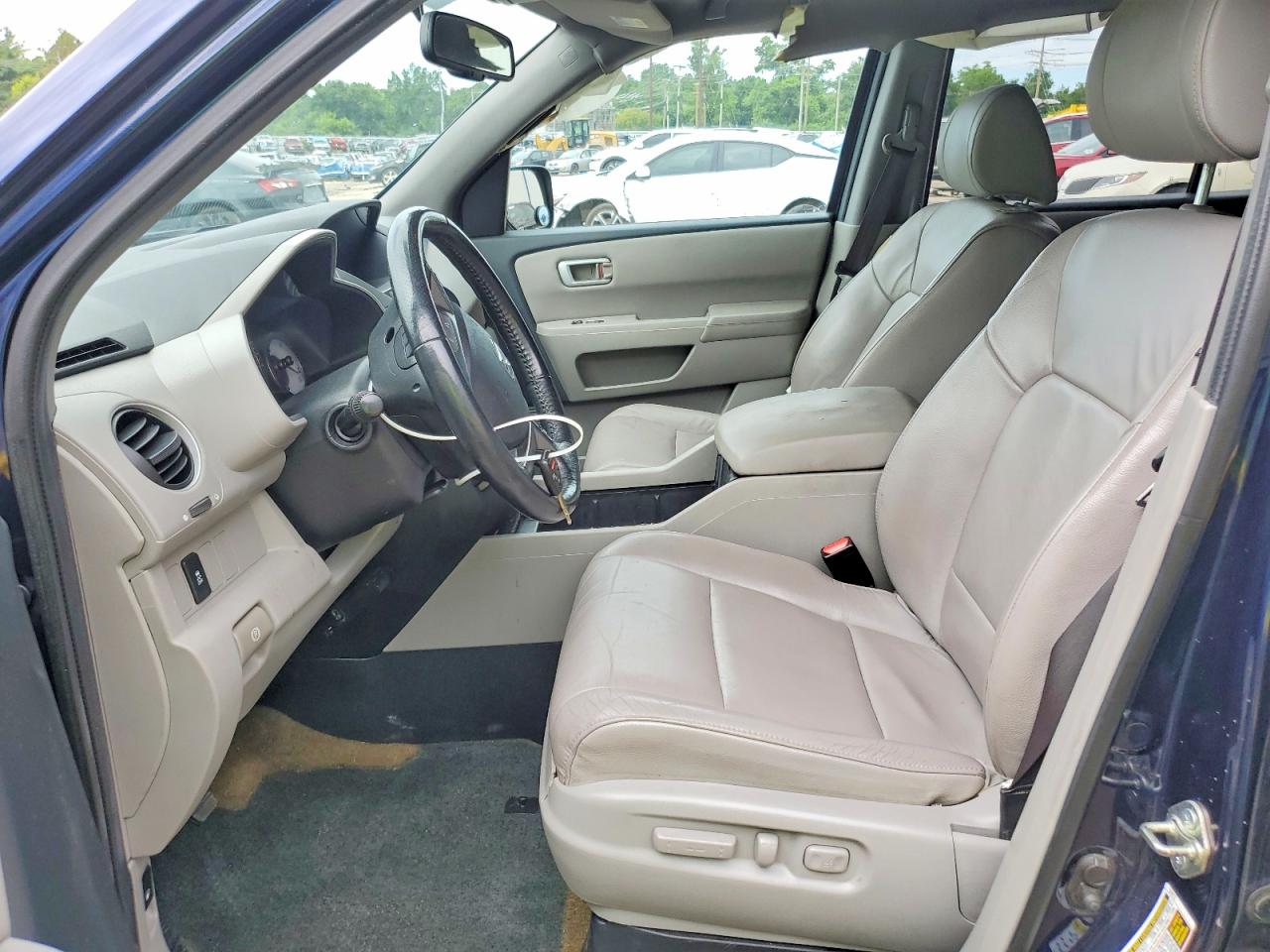 2014 Honda Pilot Exl Blue vin: 5FNYF4H50EB036353