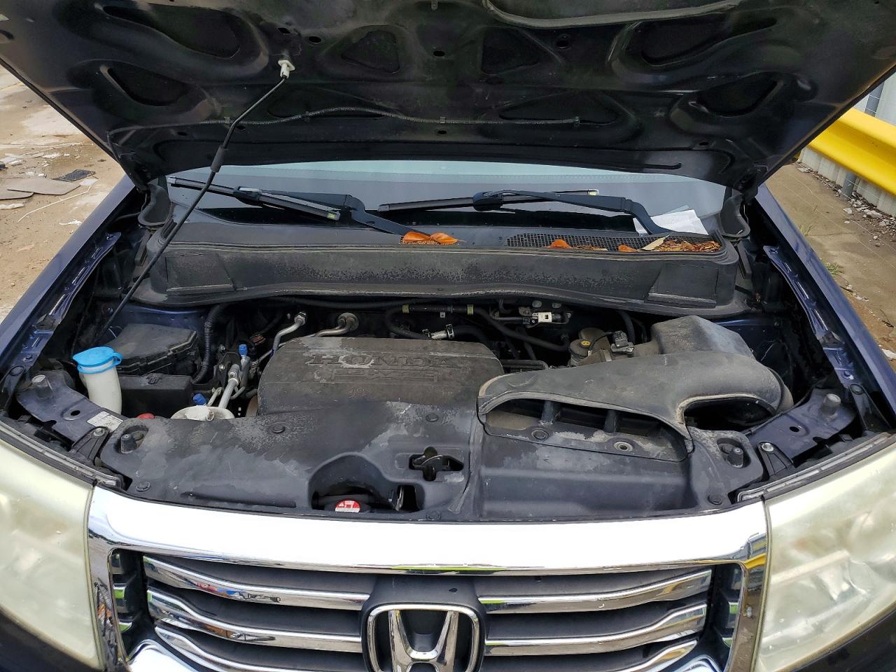 2014 Honda Pilot Exl Blue vin: 5FNYF4H50EB036353