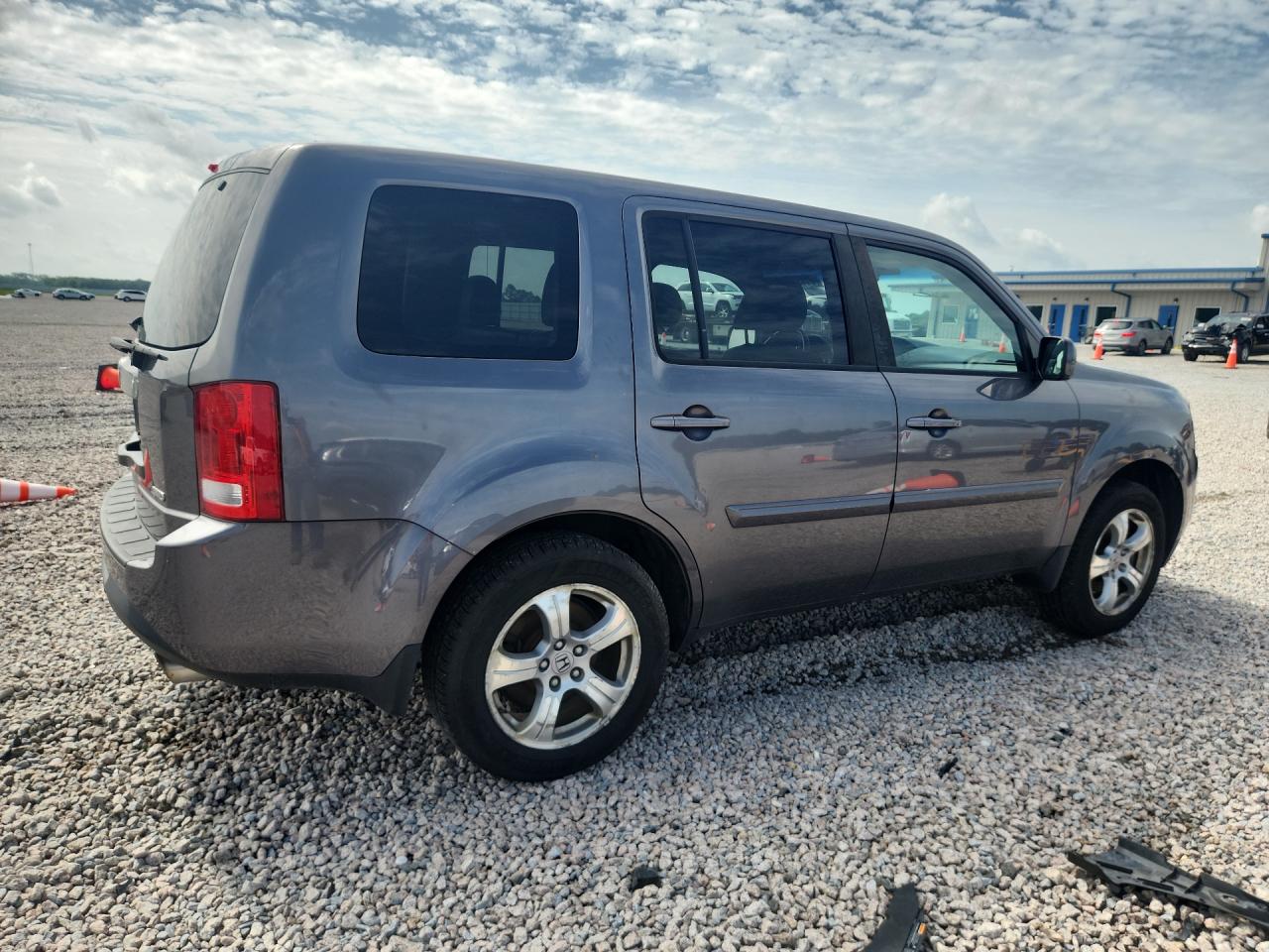 2015 Honda Pilot Exl Gray vin: 5FNYF4H50FB021143