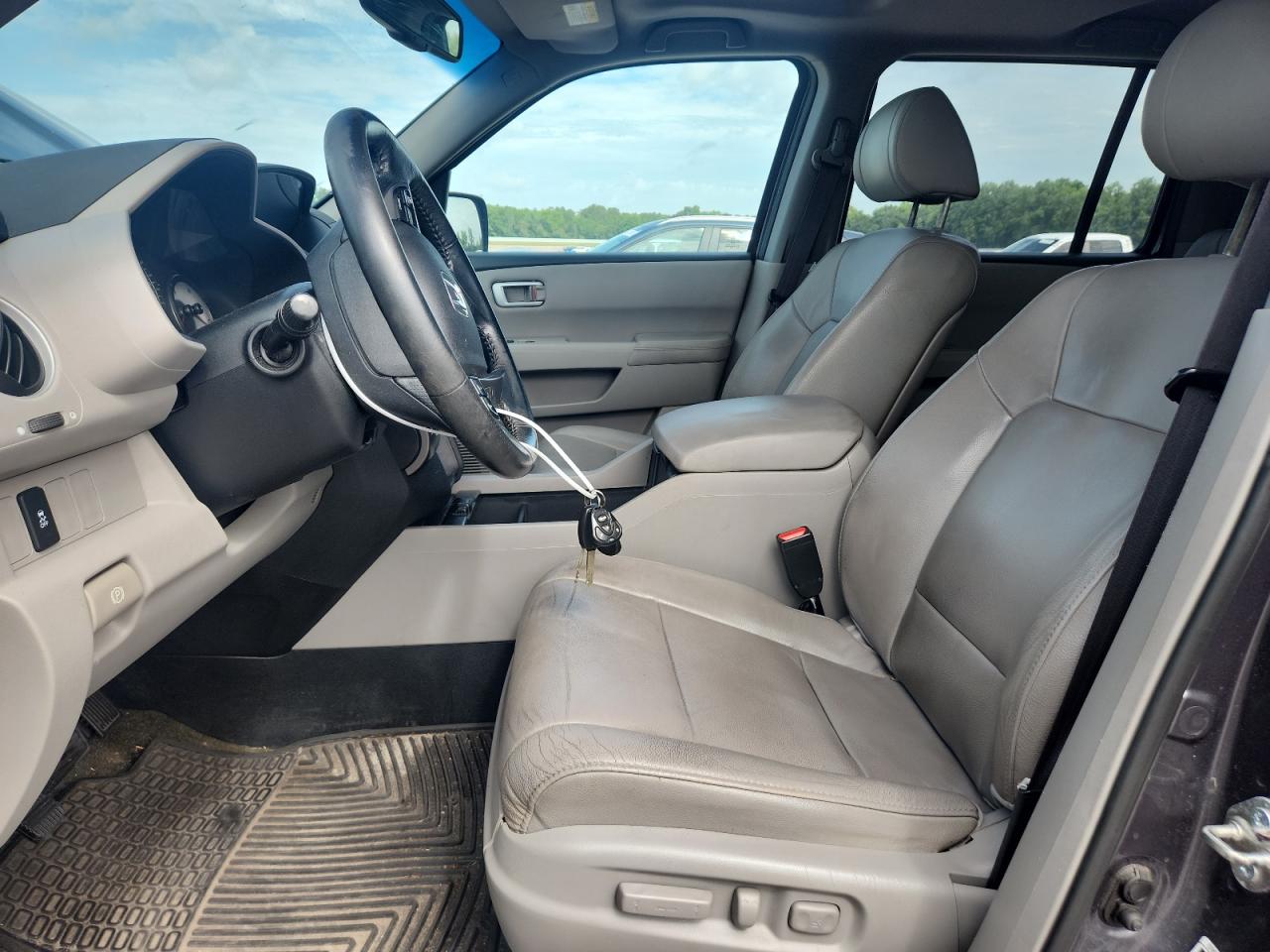 2015 Honda Pilot Exl Gray vin: 5FNYF4H50FB021143