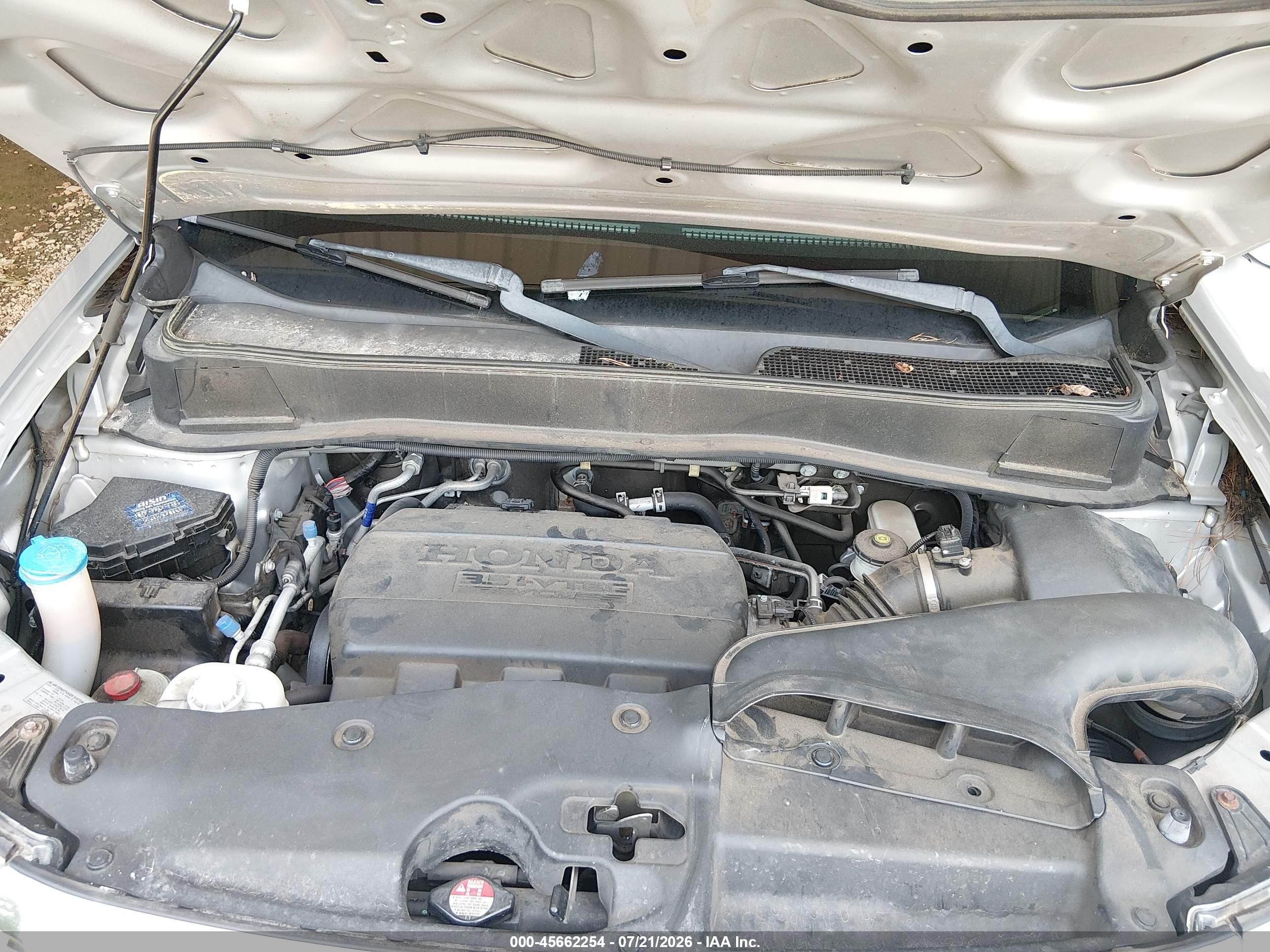 2015 Honda Pilot Ex-l Серебряный vin: 5FNYF4H50FB021627