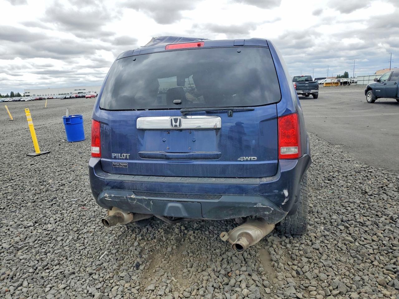 2015 Honda Pilot Exl Blue vin: 5FNYF4H50FB045684