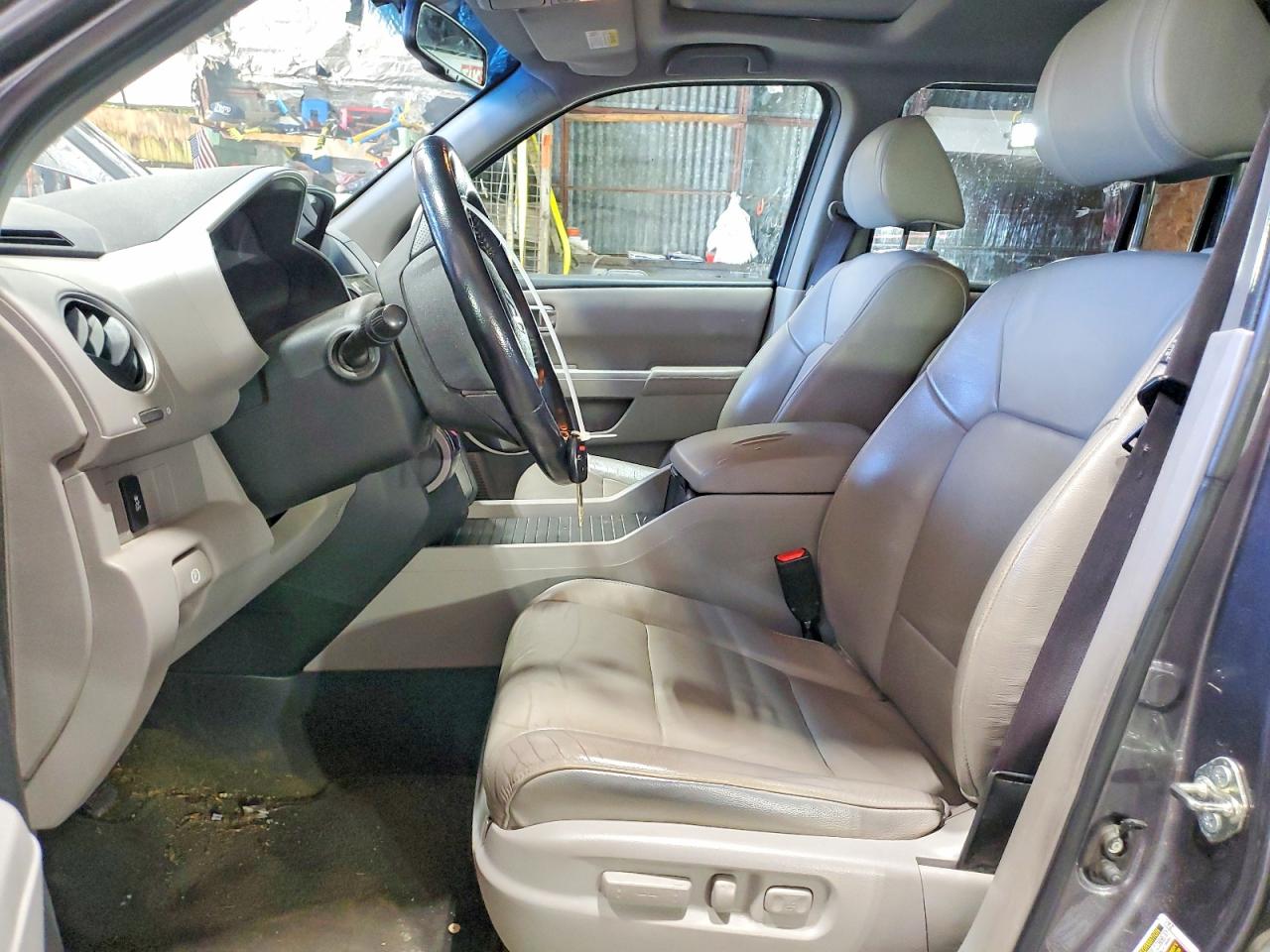 2015 Honda Pilot Exl Gray vin: 5FNYF4H50FB048259