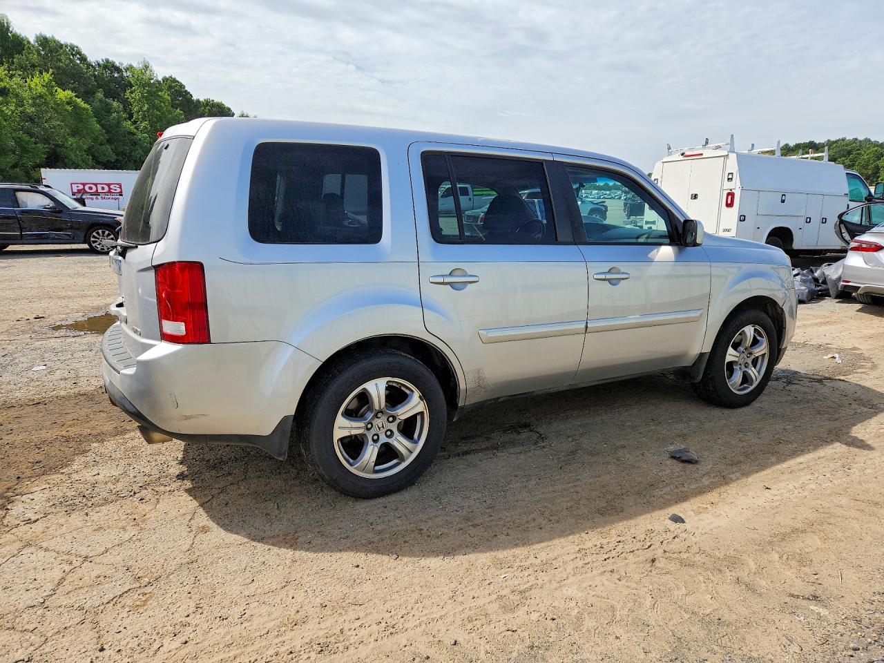2015 Honda Pilot Exl Silver vin: 5FNYF4H50FB054191