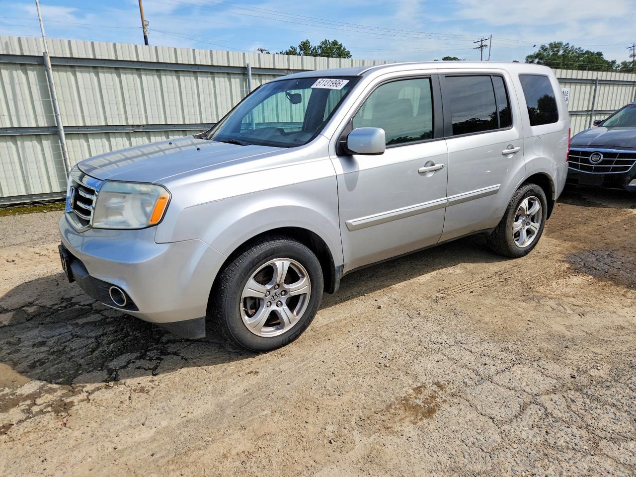 2015 Honda Pilot Exl Silver vin: 5FNYF4H50FB054191