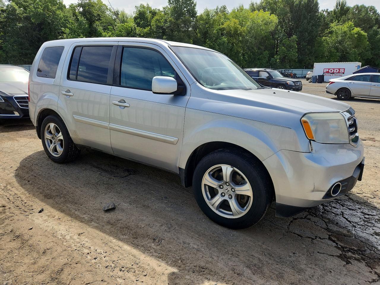 2015 Honda Pilot Exl Silver vin: 5FNYF4H50FB054191
