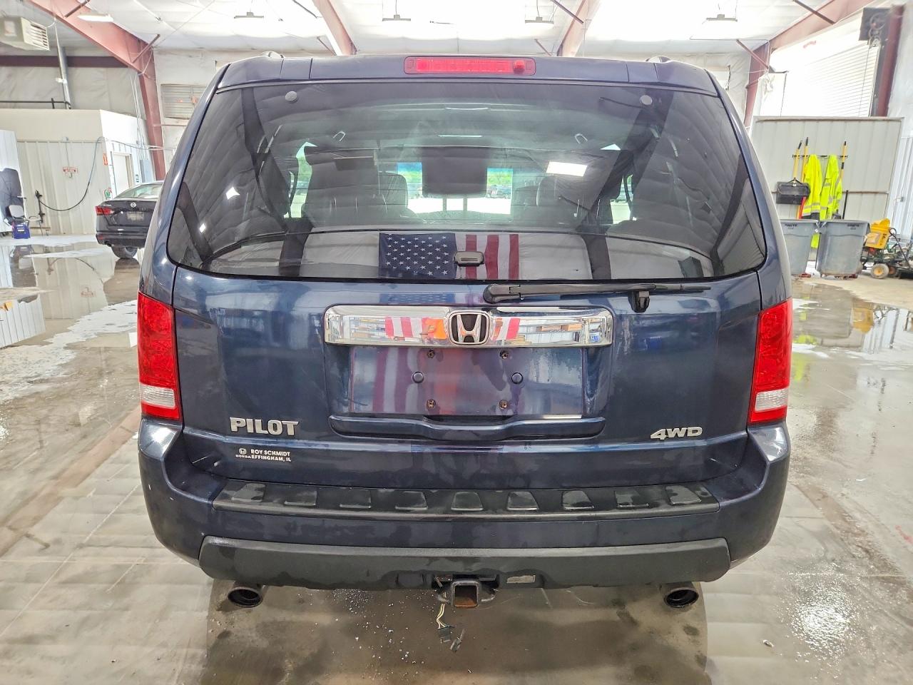 2011 Honda Pilot Exl Blue vin: 5FNYF4H51BB006399