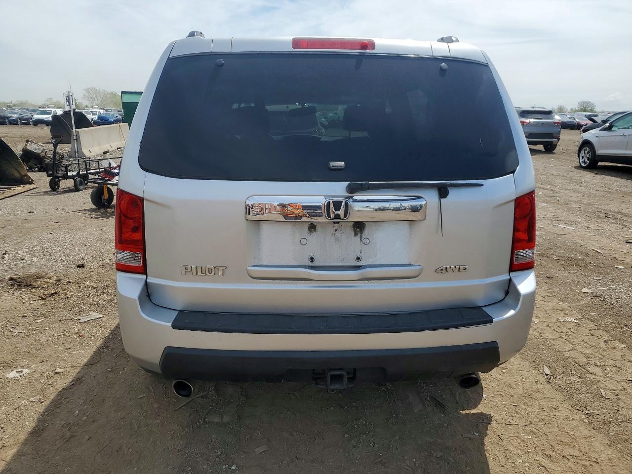2011 Honda Pilot Exl Silver vin: 5FNYF4H51BB059474