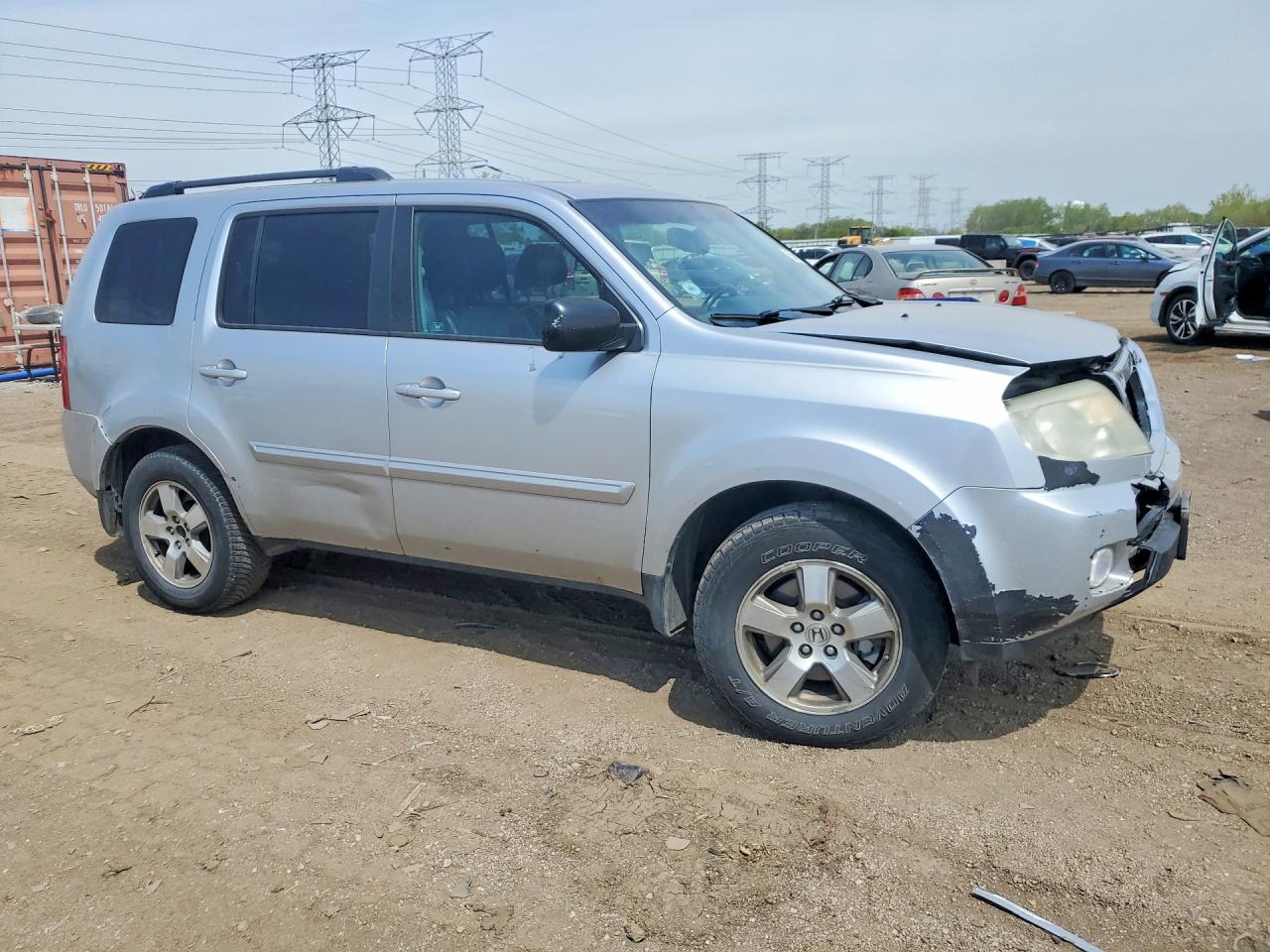 2011 Honda Pilot Exl Silver vin: 5FNYF4H51BB059474