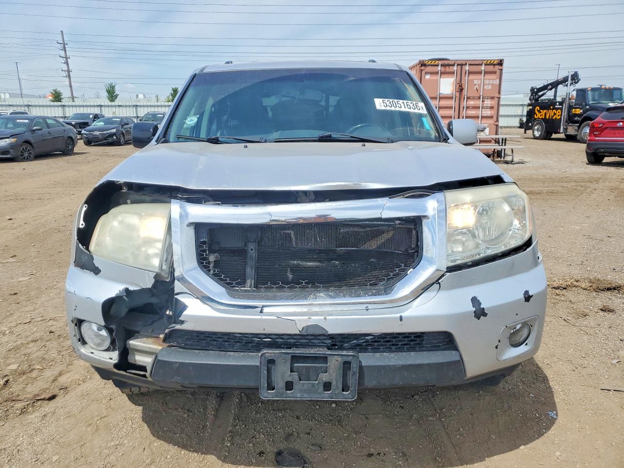 2011 Honda Pilot Exl Silver vin: 5FNYF4H51BB059474
