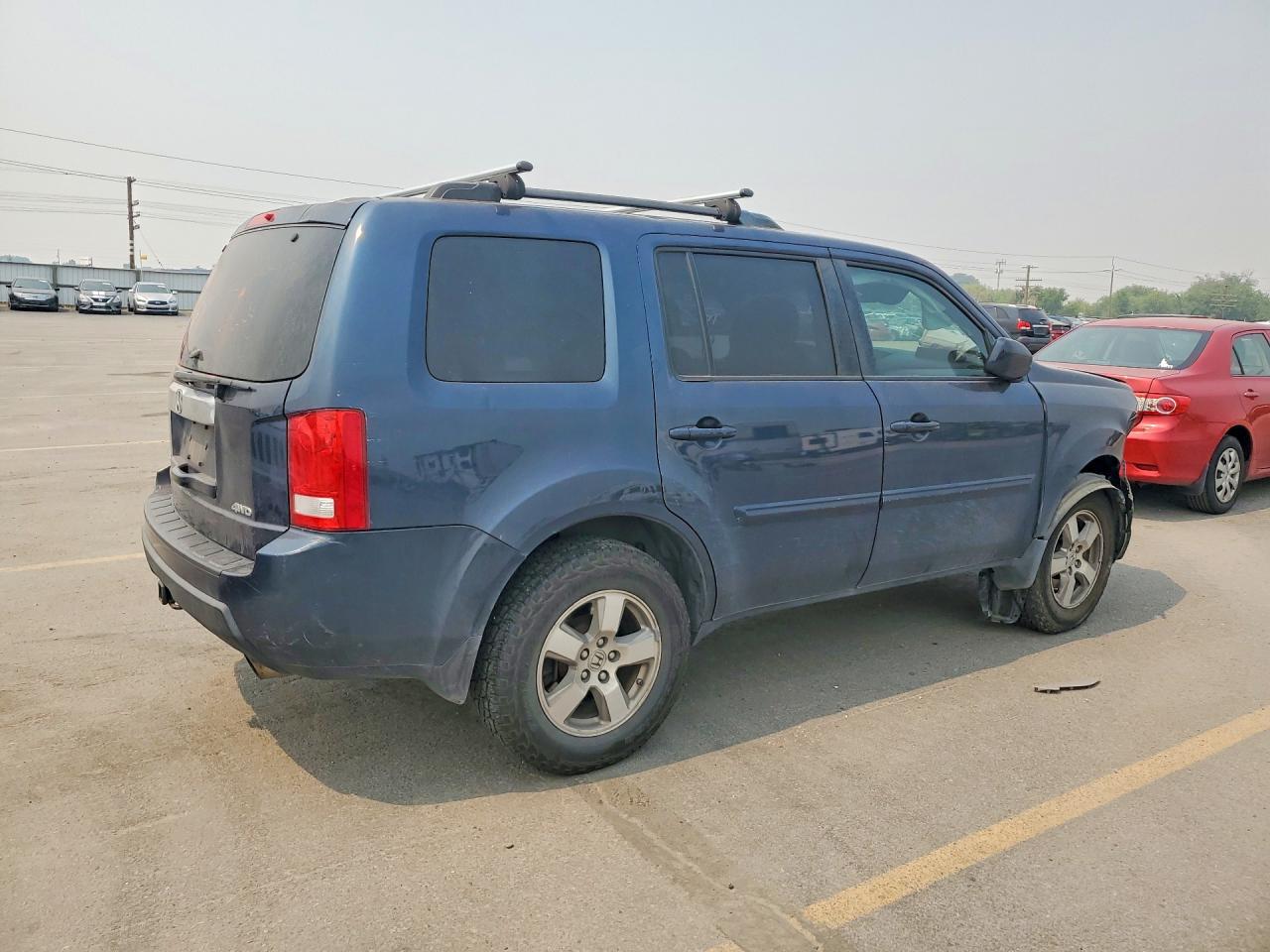 2011 Honda Pilot Exl Gray vin: 5FNYF4H51BB079661