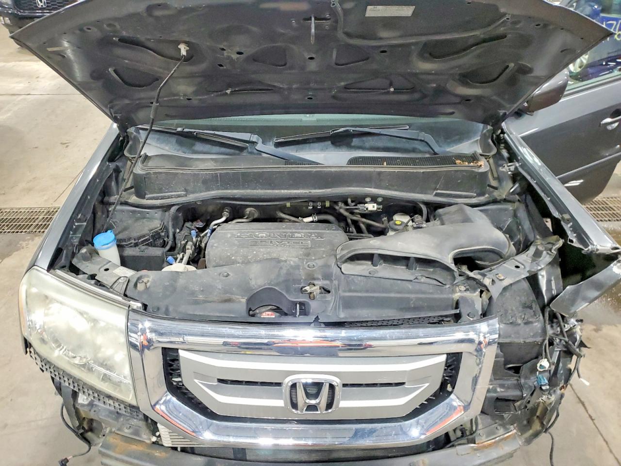 2011 Honda Pilot Exl Серый vin: 5FNYF4H51BB093219