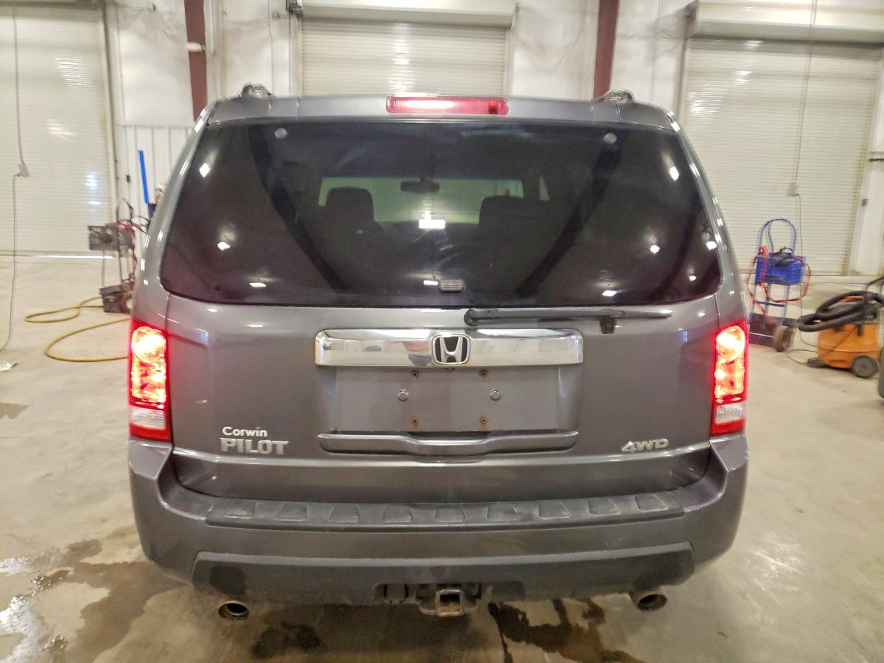 2011 Honda Pilot Exl Серый vin: 5FNYF4H51BB093219