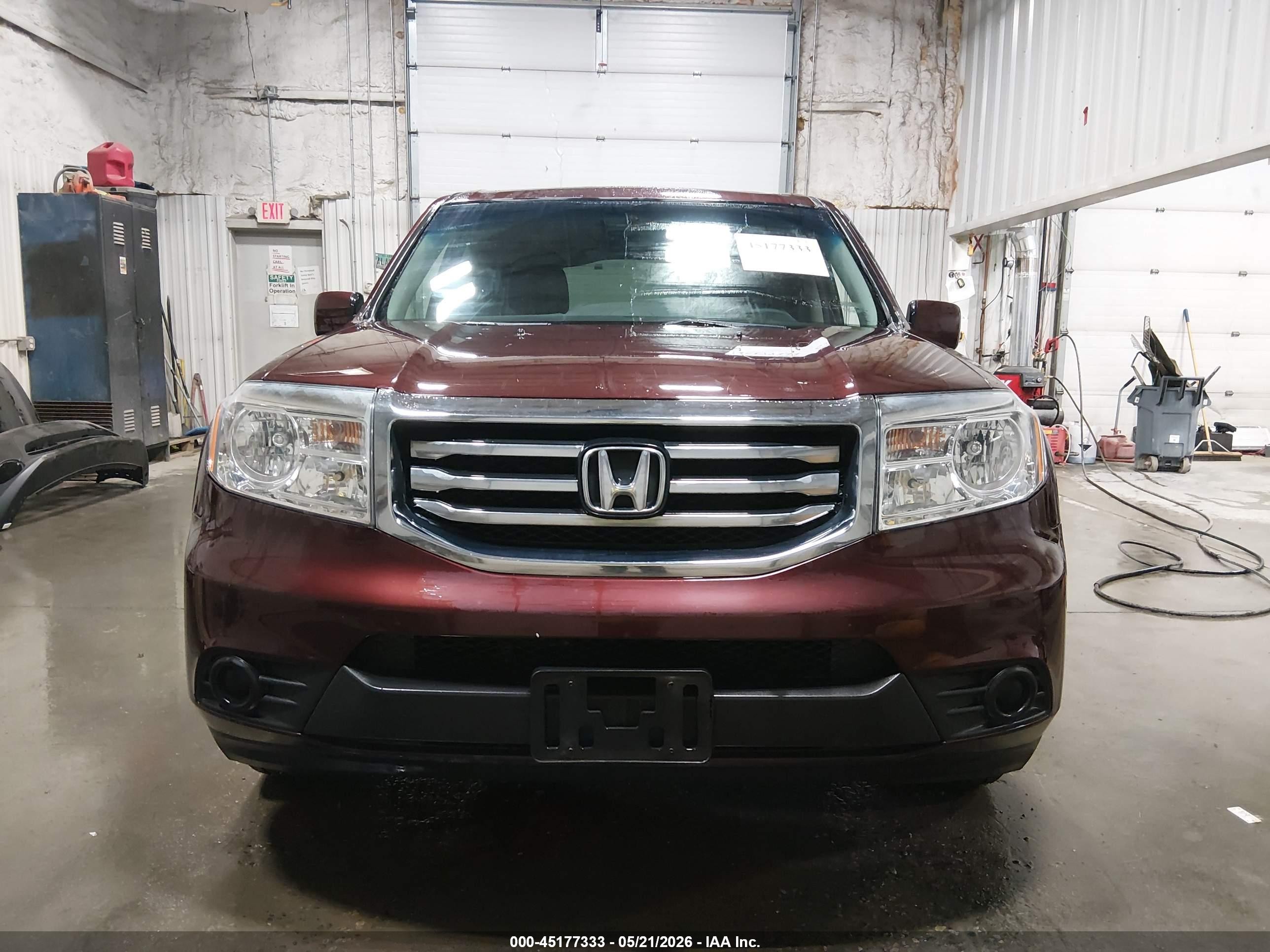 2012 Honda Pilot Ex-l Черный vin: 5FNYF4H51CB018666