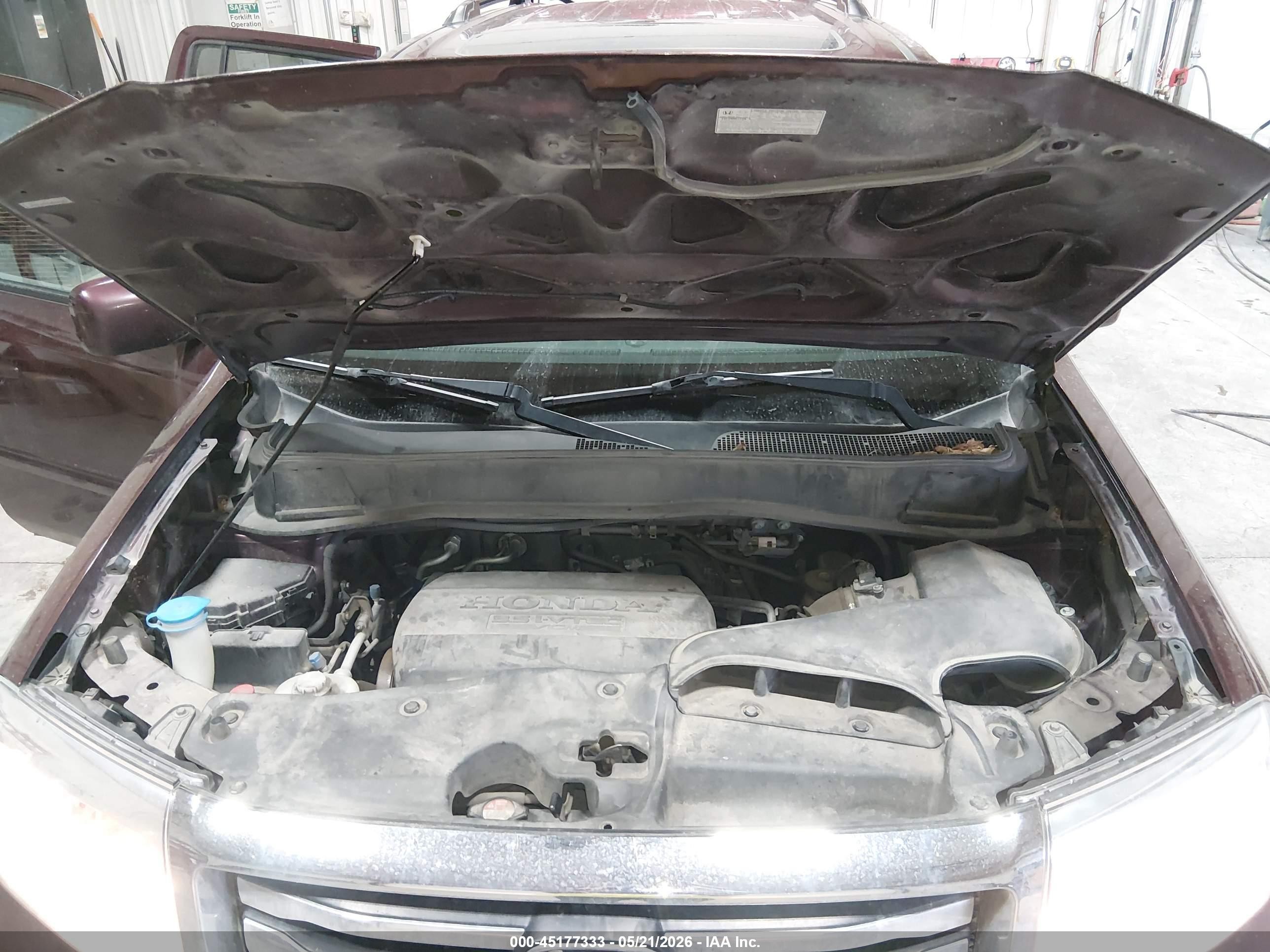 2012 Honda Pilot Ex-l Черный vin: 5FNYF4H51CB018666