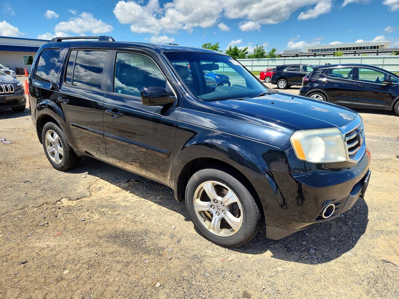 2012 Honda Pilot Exl Black vin: 5FNYF4H51CB018750