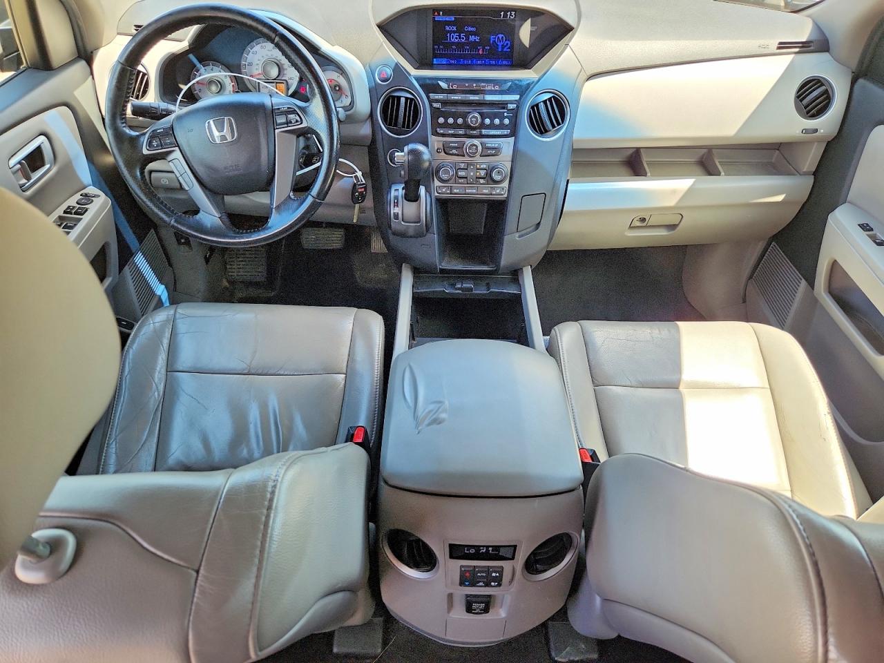 2012 Honda Pilot Exl Black vin: 5FNYF4H51CB018750