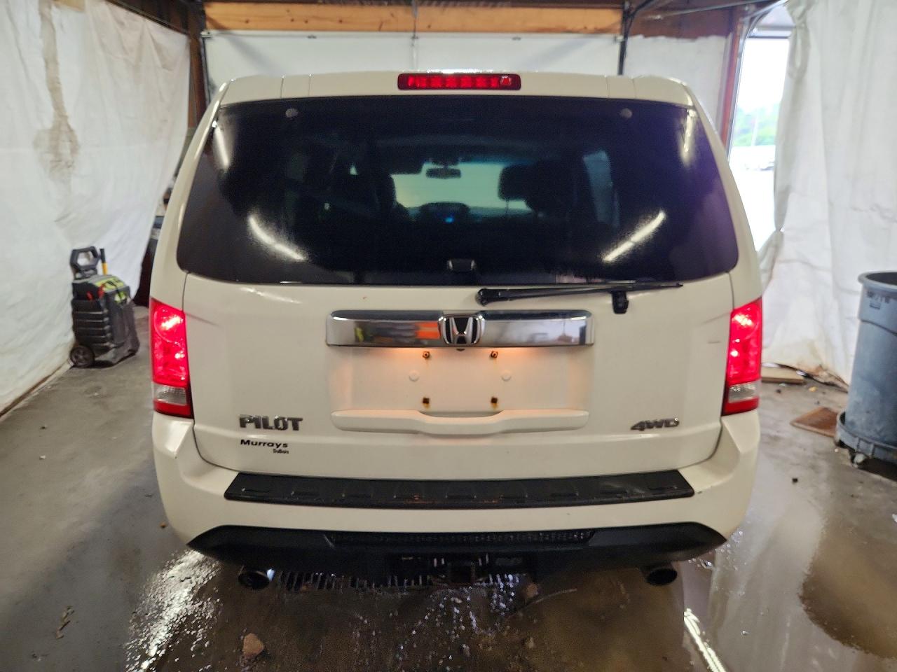 2012 Honda Pilot Exl Белый vin: 5FNYF4H51CB025584