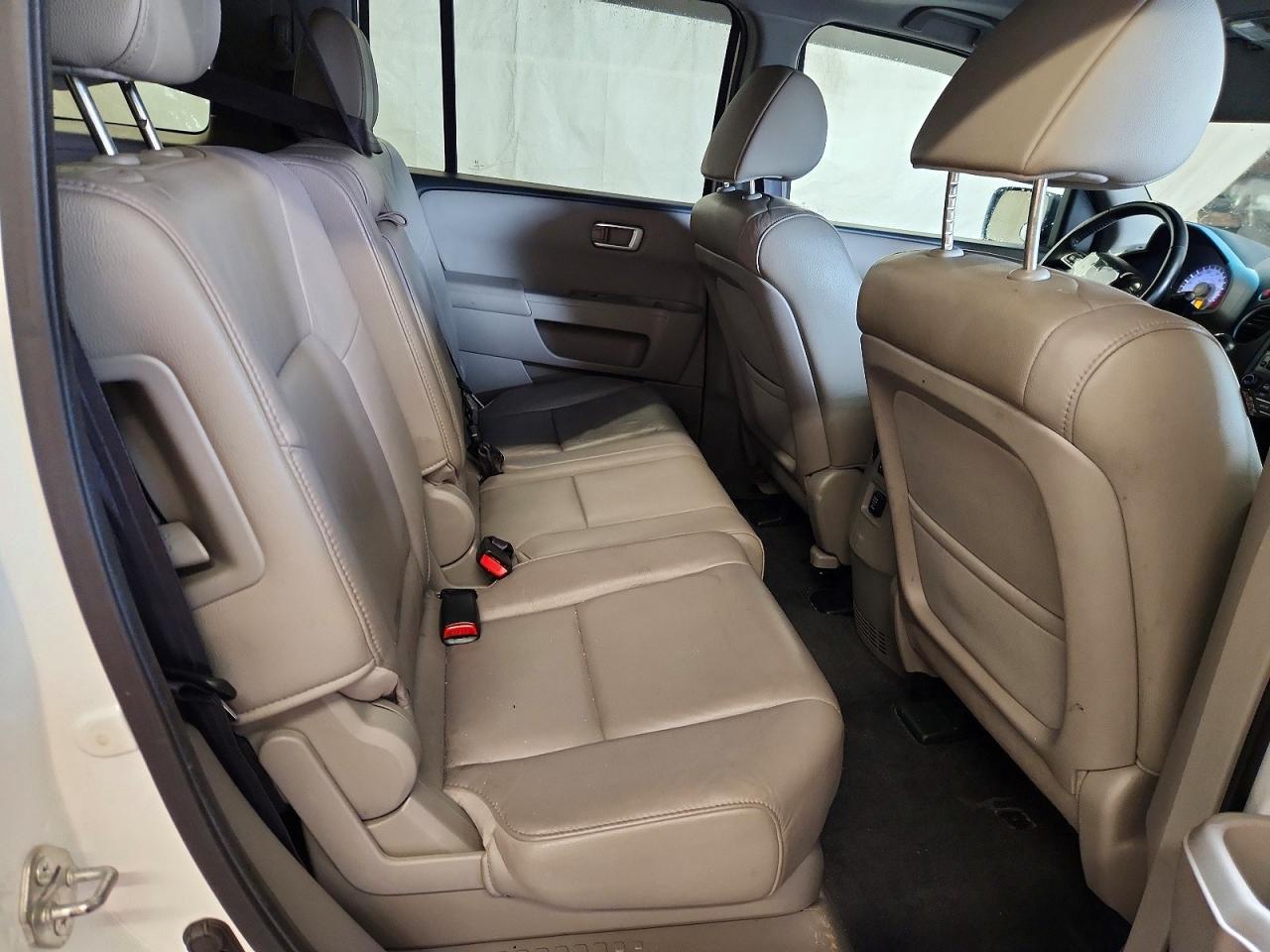 2012 Honda Pilot Exl Белый vin: 5FNYF4H51CB025584