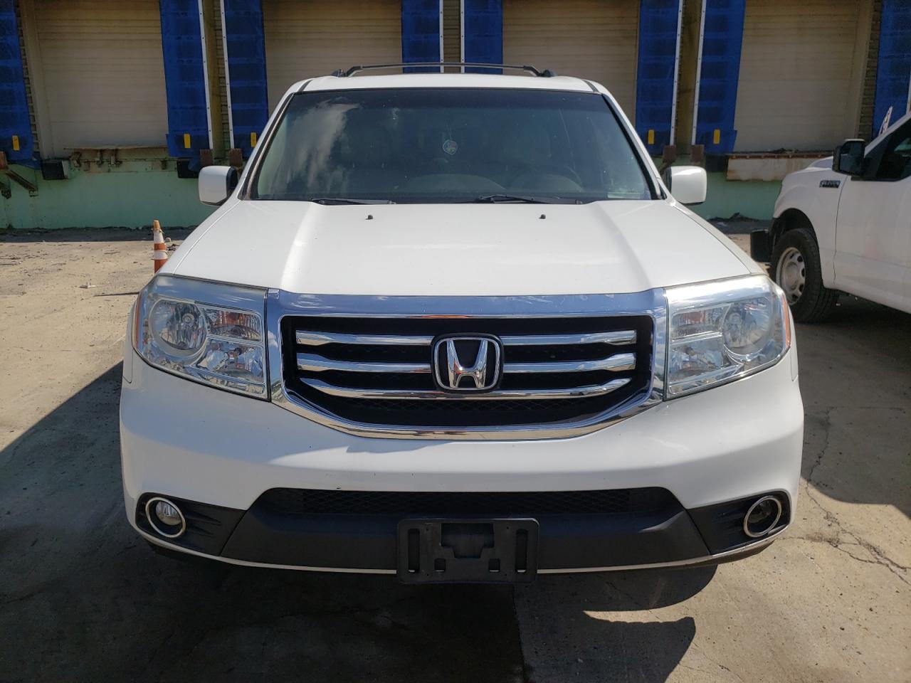 2012 Honda Pilot Exl Белый vin: 5FNYF4H51CB036987