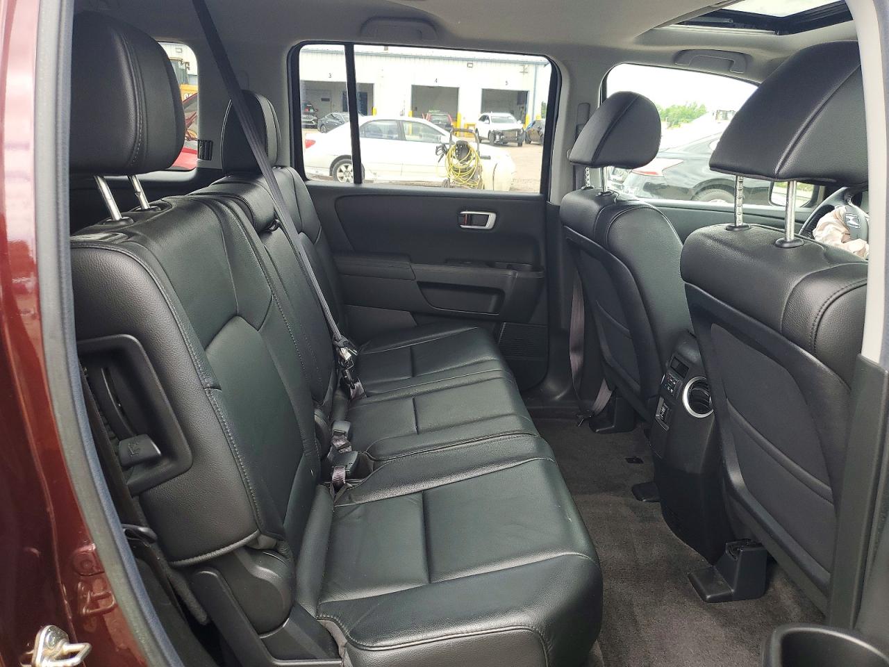 2012 Honda Pilot Exl Maroon vin: 5FNYF4H51CB076213