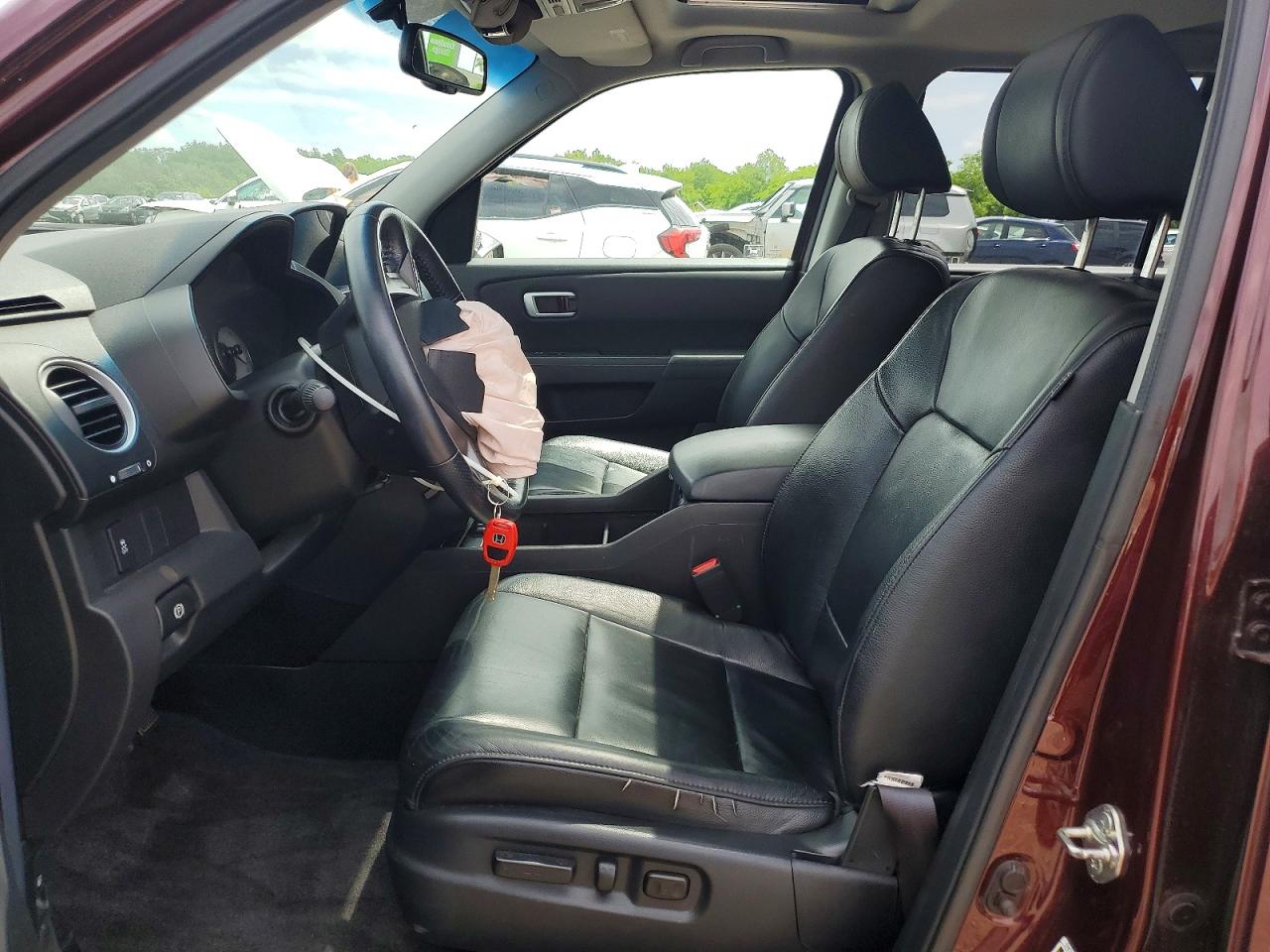 2012 Honda Pilot Exl Maroon vin: 5FNYF4H51CB076213