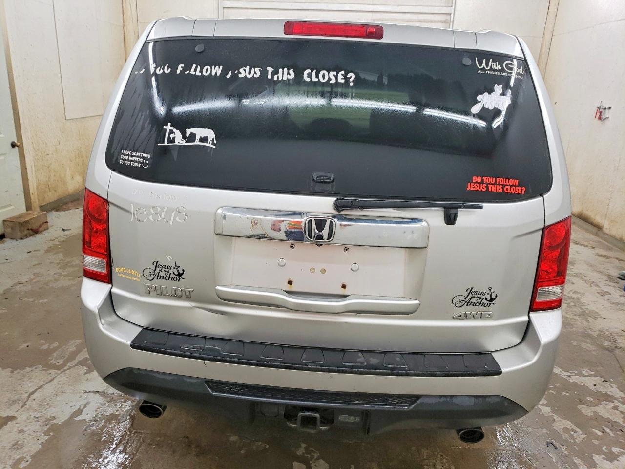 2012 Honda Pilot Exl Silver vin: 5FNYF4H51CB077149