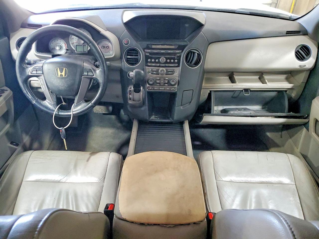 2012 Honda Pilot Exl Silver vin: 5FNYF4H51CB077149