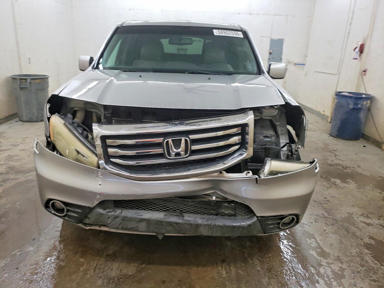 2012 Honda Pilot Exl Silver vin: 5FNYF4H51CB077149