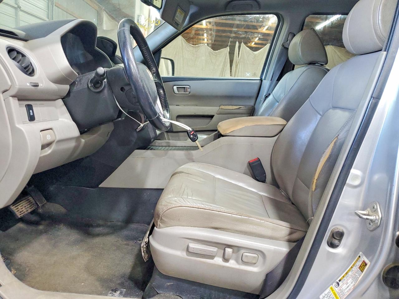 2012 Honda Pilot Exl Silver vin: 5FNYF4H51CB077149